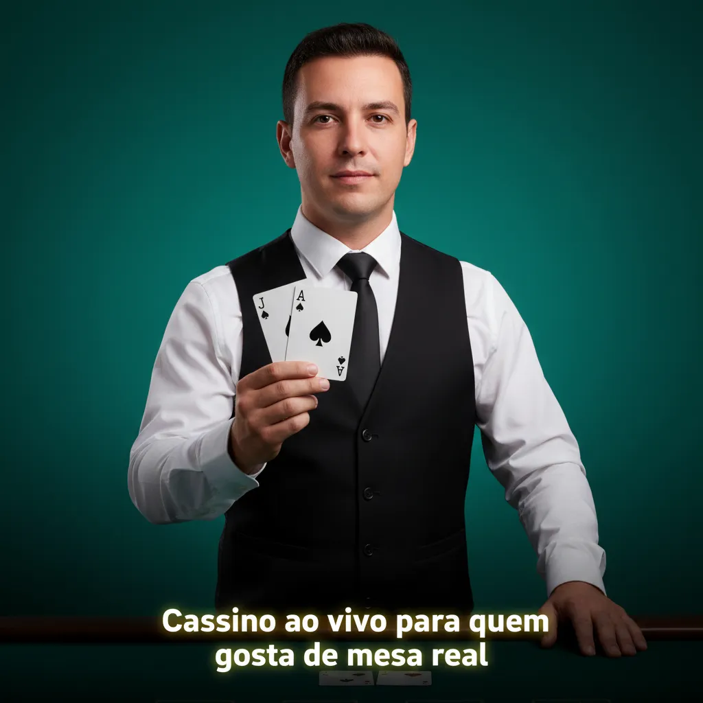 Cassino ao vivo com dealers reais via streaming, roleta, blackjack, bacará e poker; atmosfera de mesa real do seu sofá.