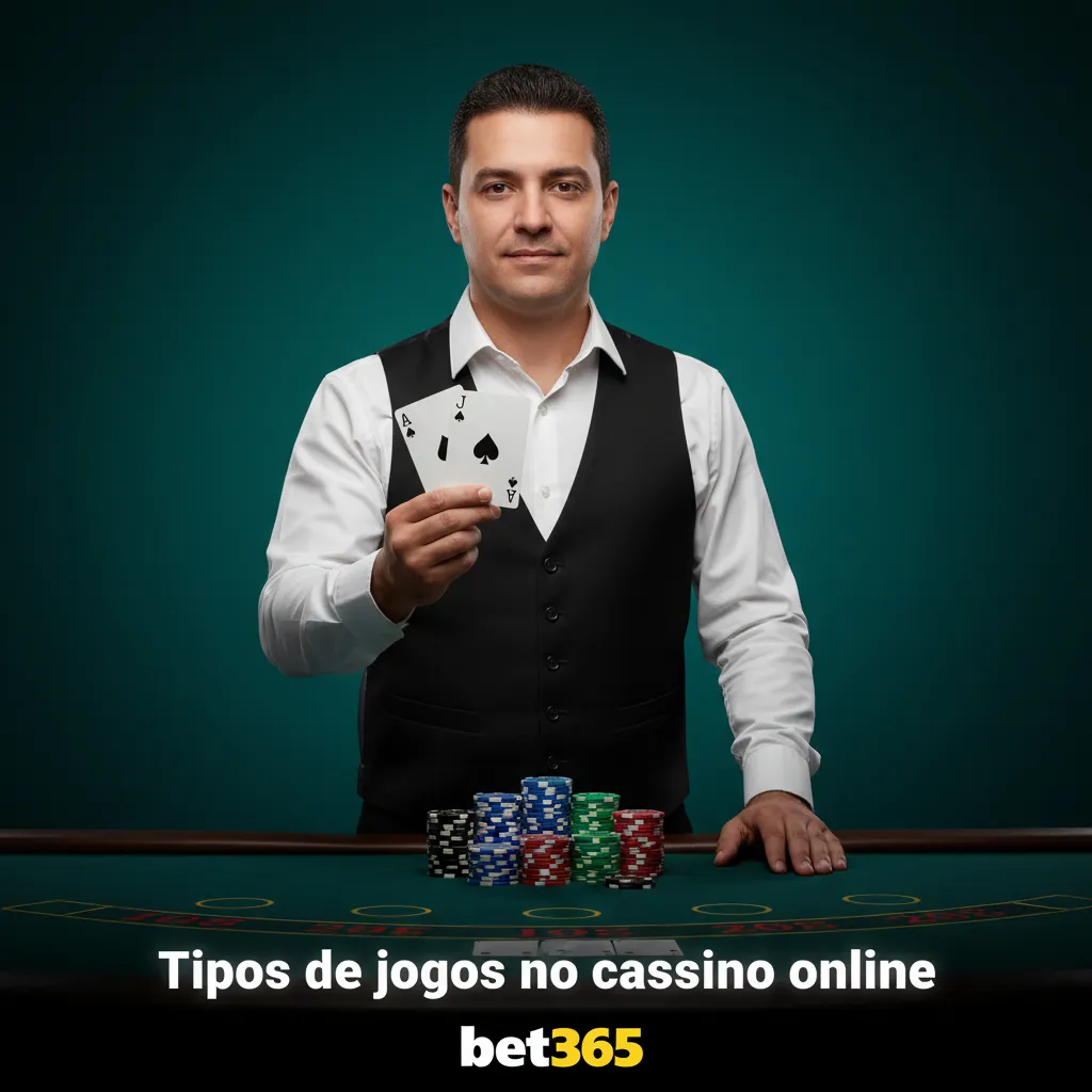 Tipos de jogos no cassino online: slots, crash, cartas, roleta, blackjack e vídeo pôquer.